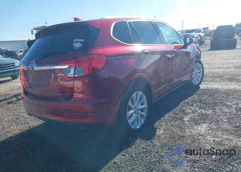 2017 Buick Envision Premium Ii из США, поврежденный, VIN LRBFXFSX4HD072244